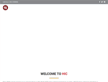 Tablet Screenshot of hicinfrastructure.com